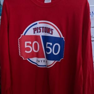 pistons basketball long sleeve